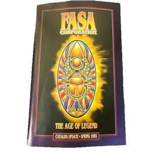 Spring catalog update 1993 FASA Corporation The‎ age of legend